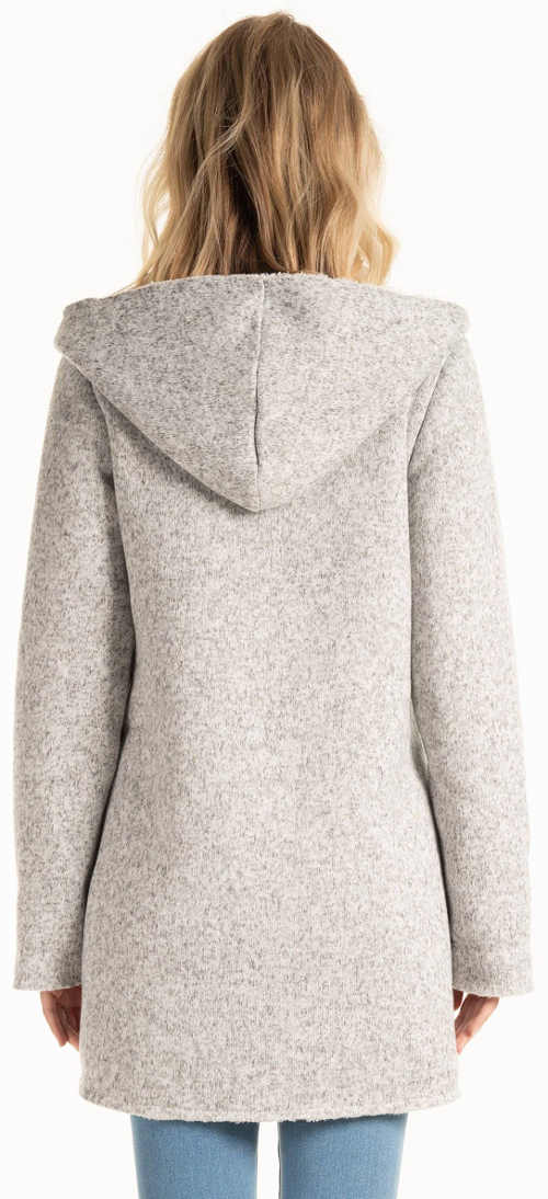 Világosszürke női téli kabát olcsó