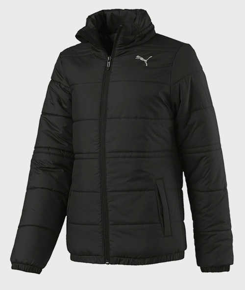 Fekete Puma gyermek téli kabát