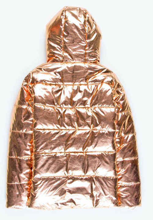 Arany téli kabát kislányoknak