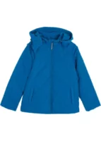 Gyermek téli kabát levehető ujjakkal és kapucnival