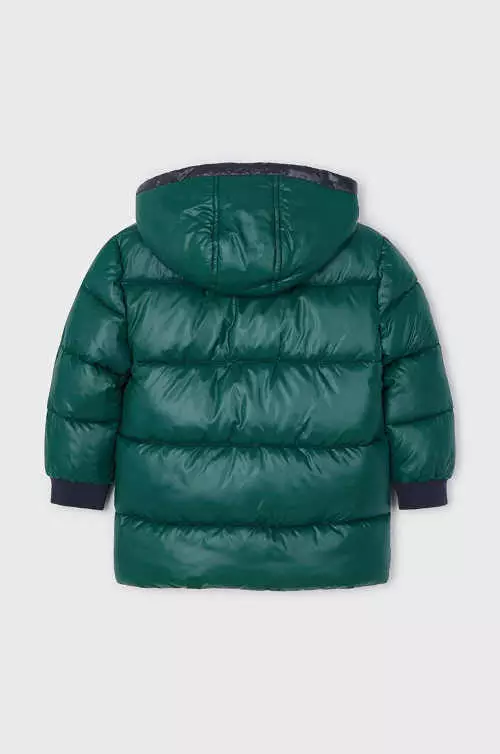 Gyermek téli zöld kabát