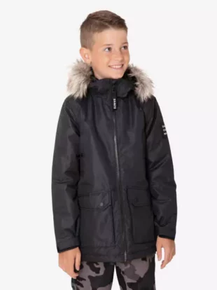Sam 73 fiú kabát kapucnival, kiváló minőségű anyagból készült, kapucnival