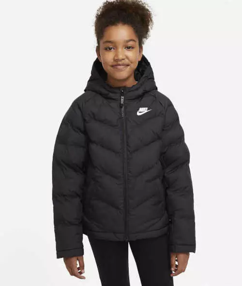 Fekete gyermek kabát Nike